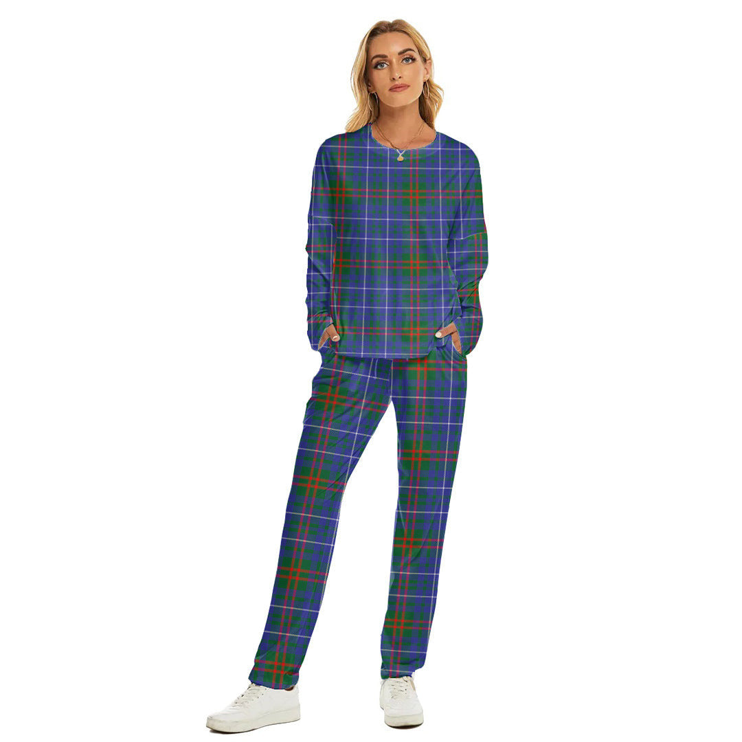 Edmonstone Tartan Plaid Women's Pajama Suit