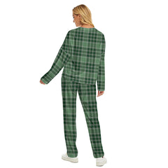 MacDonald Lord of the Isles Hunting Tartan Plaid Women's Pajama Suit