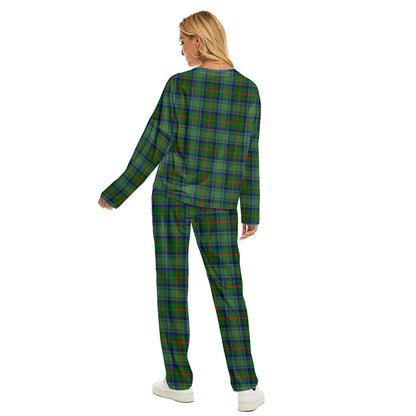 Cranstoun Tartan Plaid Women's Pajama Suit