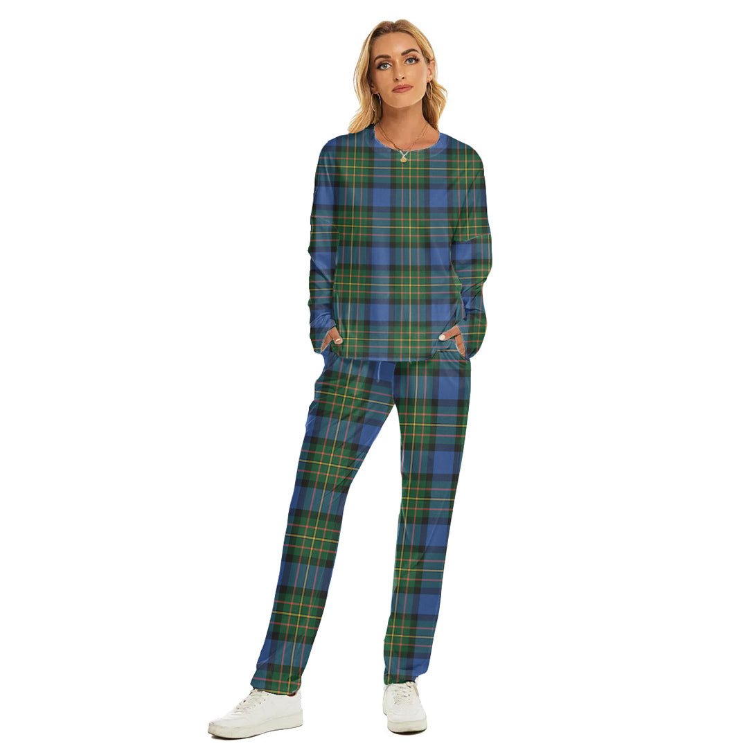 MacLaren Ancient Tartan Plaid Women's Pajama Suit