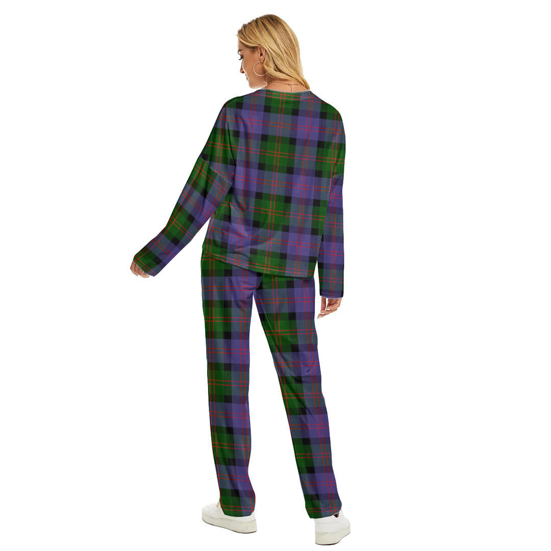 Blair Modern Tartan Plaid Women's Pajama Suit