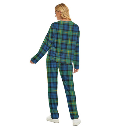 Gordon Ancient Tartan Plaid Women's Pajama Suit