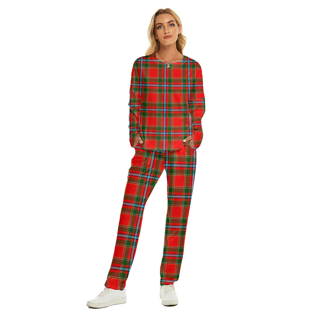 Drummond of Perth Tartan Plaid Women's Pajama Suit