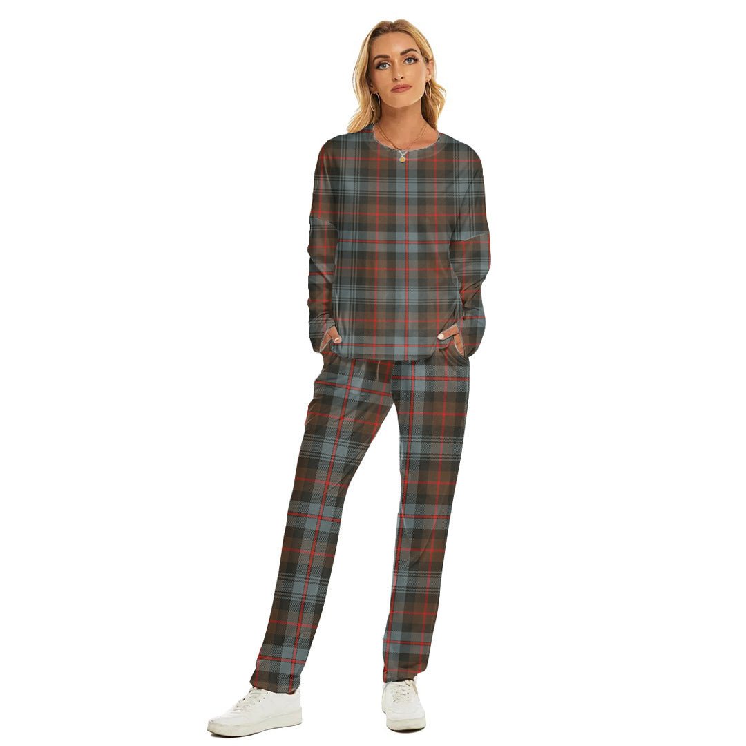 Murray of Atholl Weathered Tartan Plaid Women's Pajama Suit