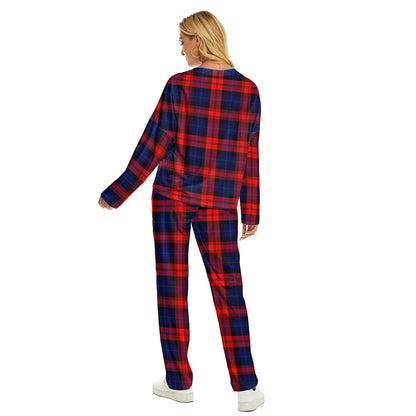 MacLachlan Modern Tartan Plaid Women's Pajama Suit