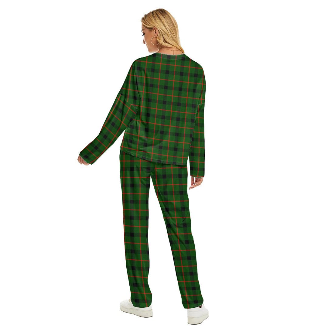 Kincaid Modern Tartan Plaid Women's Pajama Suit