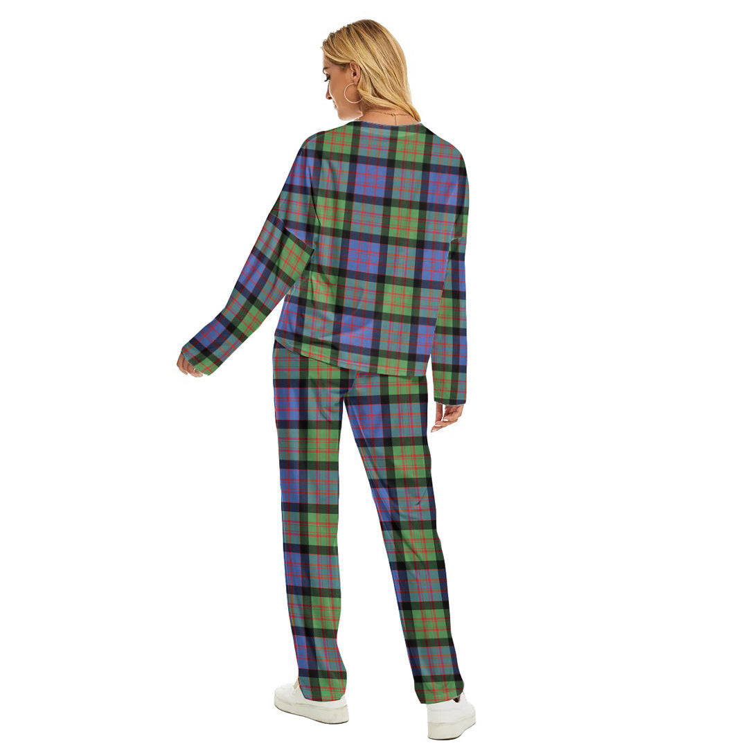 MacDonald Ancient Tartan Plaid Women's Pajama Suit