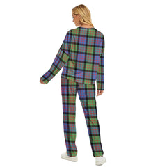 MacDonald Ancient Tartan Plaid Women's Pajama Suit