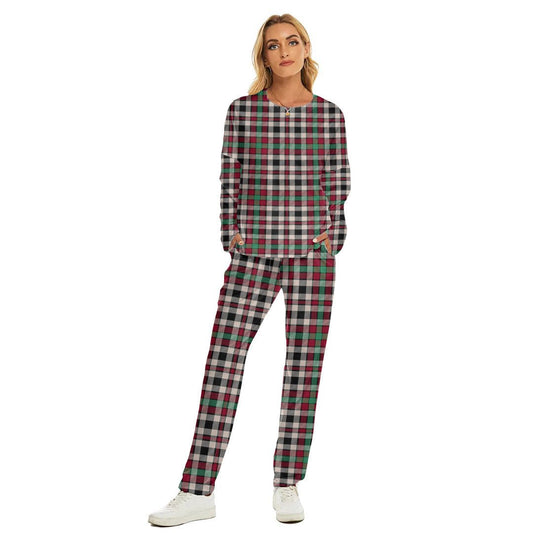 Borthwick Dress Ancient Tartan Plaid Women's Pajama Suit