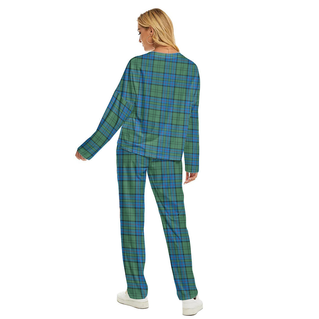 Lockhart Tartan Plaid Women's Pajama Suit