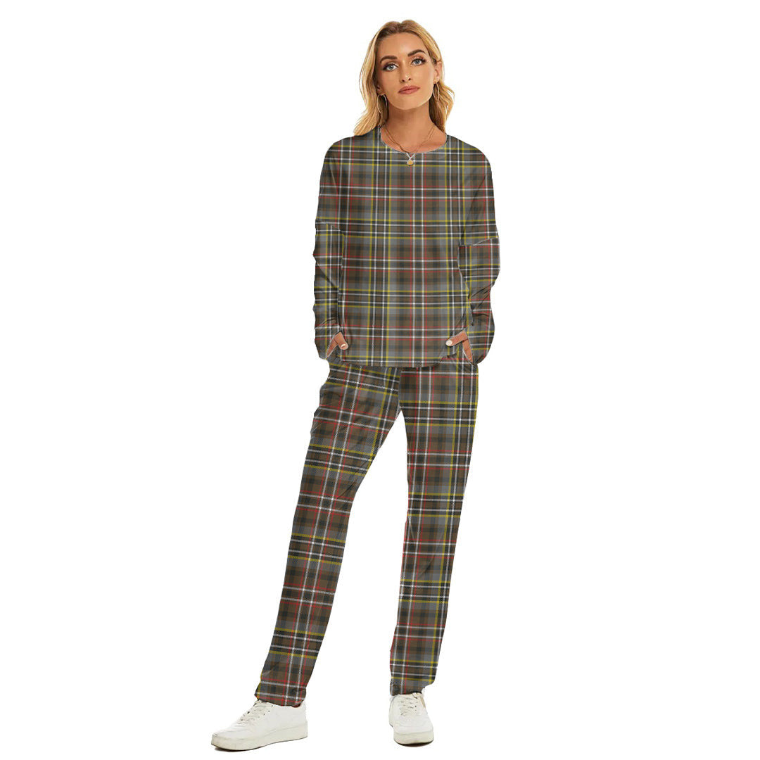 SCOTT GREEN WEATHERED Tartan Plaid Women's Pajama Suit