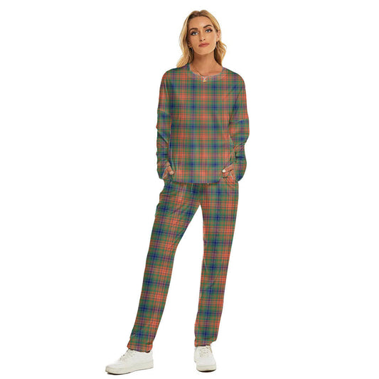 Wilson Ancient Tartan Plaid Women's Pajama Suit