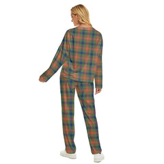 Wilson Ancient Tartan Plaid Women's Pajama Suit