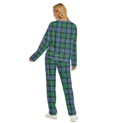 Morrison Ancient Tartan Plaid Women's Pajama Suit