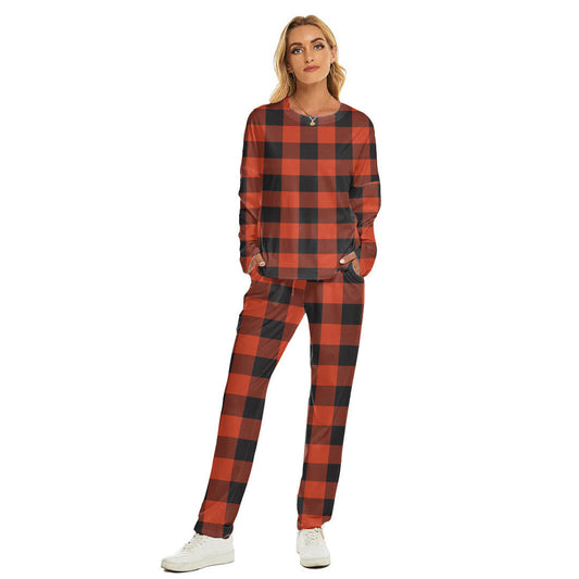 Rob Roy MacGregor Ancient Tartan Plaid Women's Pajama Suit