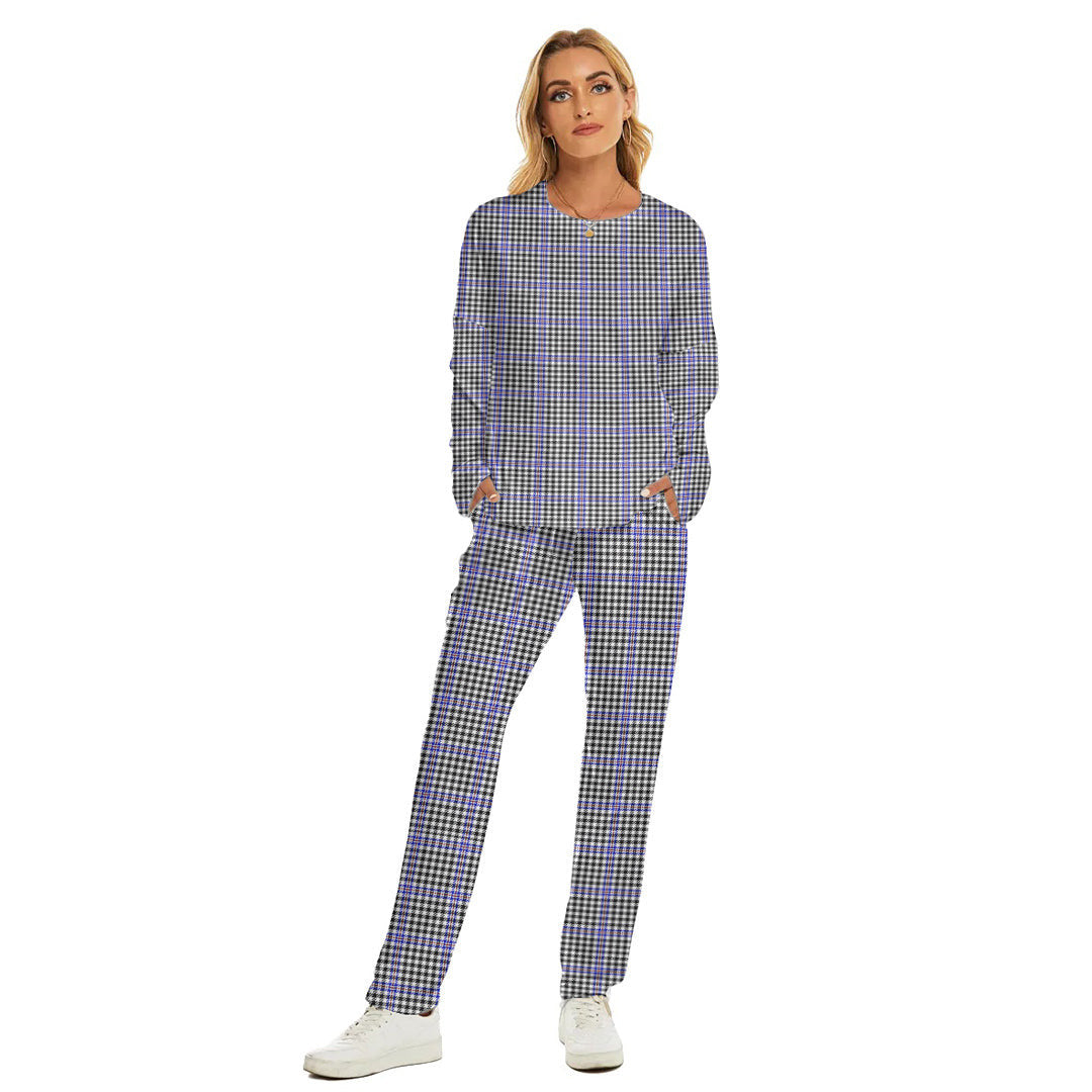 Sir Walter Scott Tartan Plaid Women's Pajama Suit