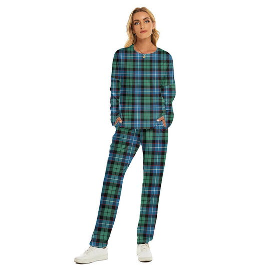 Galbraith Ancient Tartan Plaid Women's Pajama Suit