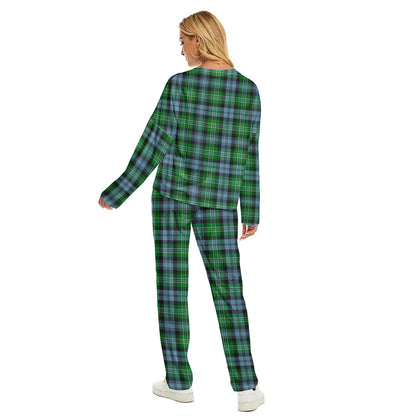 Arbuthnot Ancient Tartan Plaid Women's Pajama Suit