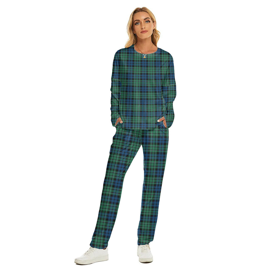 MacCallum Ancient Tartan Plaid Women's Pajama Suit