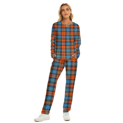 MacLachlan Ancient Tartan Plaid Women's Pajama Suit