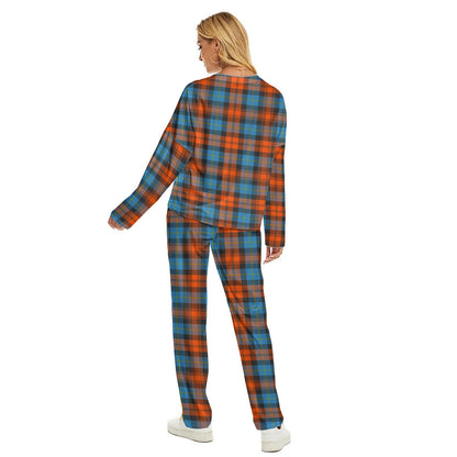 MacLachlan Ancient Tartan Plaid Women's Pajama Suit