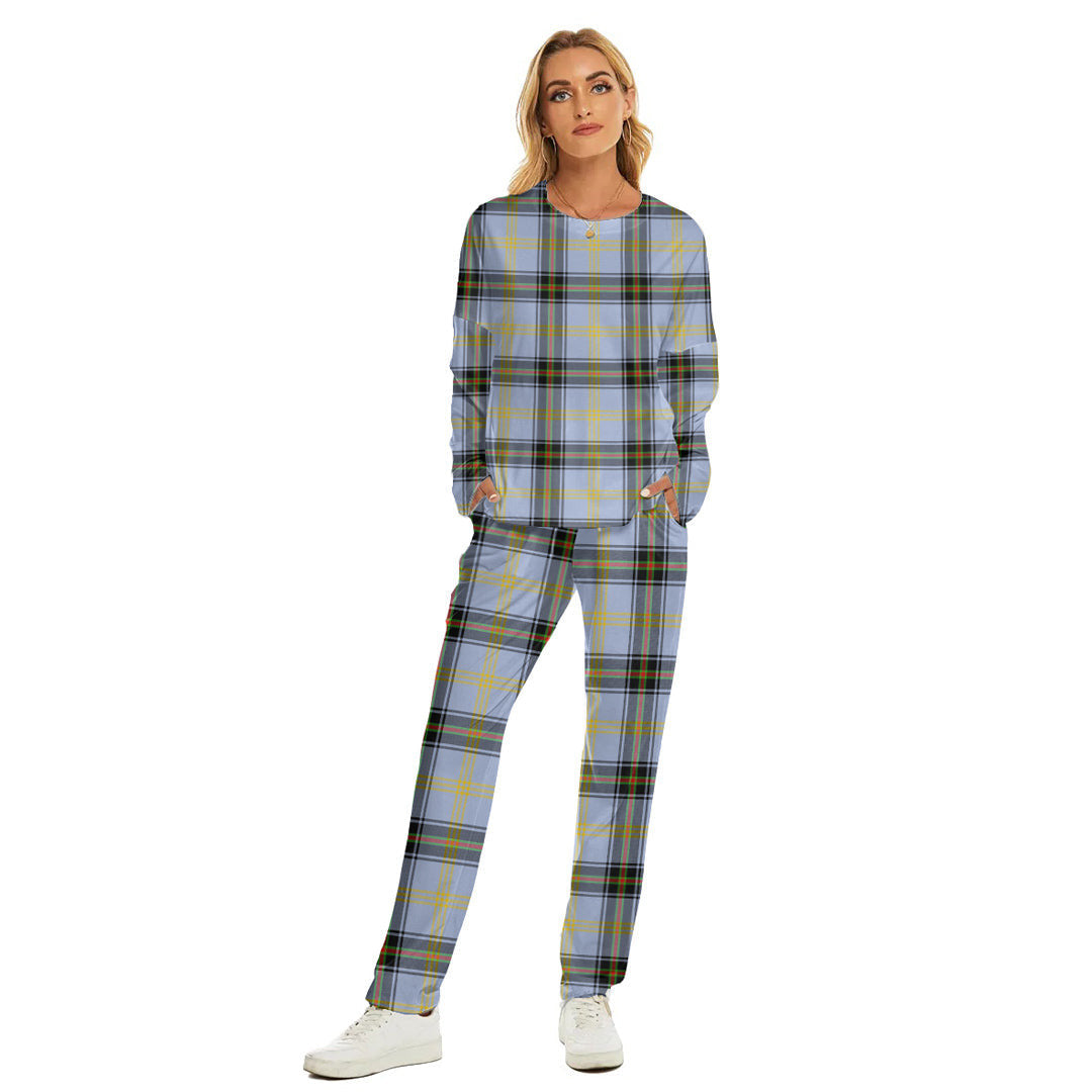 Bell of the Borders Tartan Plaid Women's Pajama Suit