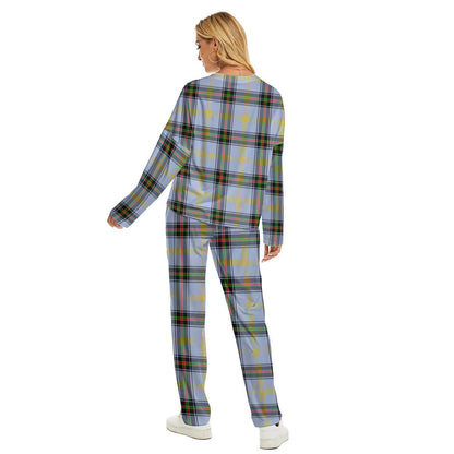 Bell of the Borders Tartan Plaid Women's Pajama Suit