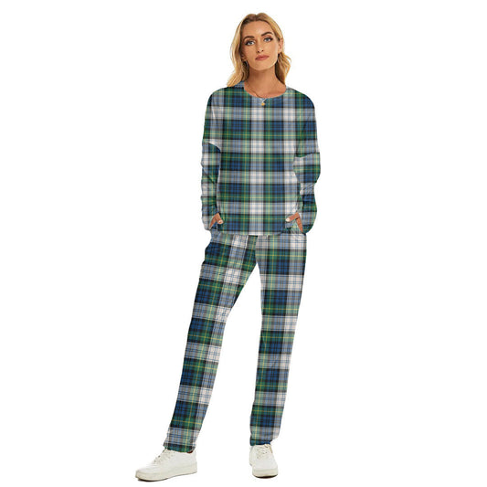 Gordon Dress Ancient Tartan Plaid Women's Pajama Suit