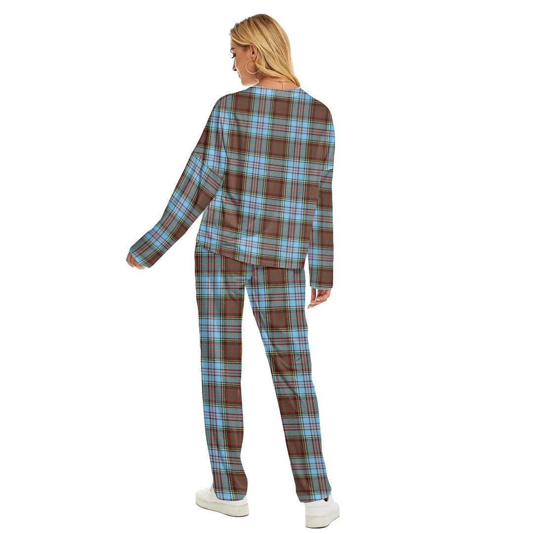 Anderson Ancient Tartan Plaid Women's Pajama Suit