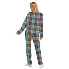 Anderson Ancient Tartan Plaid Women's Pajama Suit