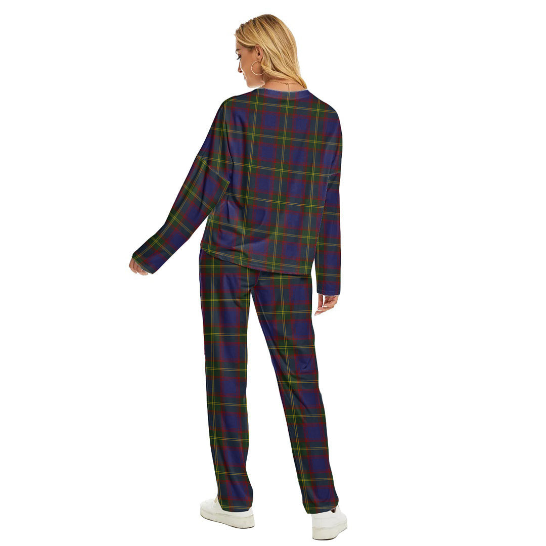 Durie Tartan Plaid Women's Pajama Suit