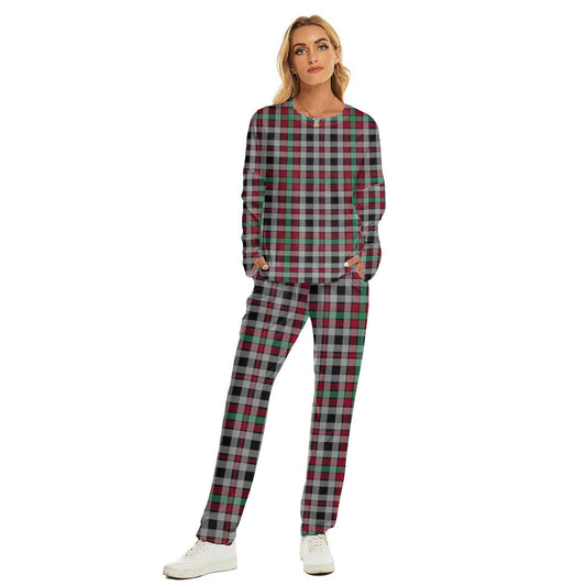 Borthwick Ancient Tartan Plaid Women's Pajama Suit