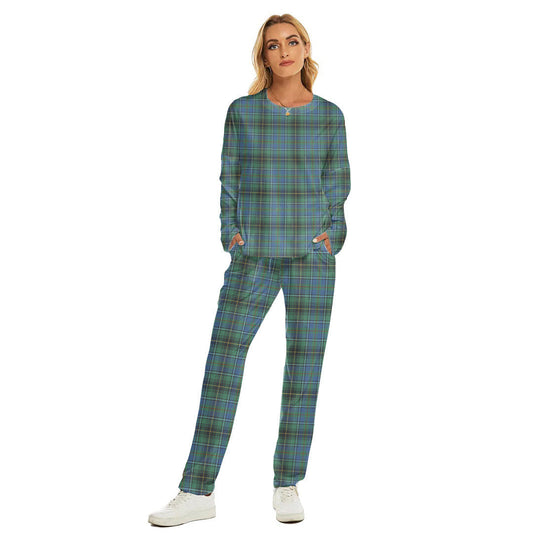 MacInnes Ancient Tartan Plaid Women's Pajama Suit