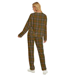 SCOTT BROWN MODERN Tartan Plaid Women's Pajama Suit