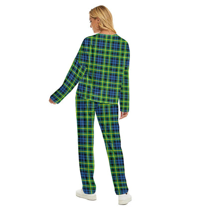 Campbell of Breadalbane Ancient Tartan Plaid Women's Pajama Suit