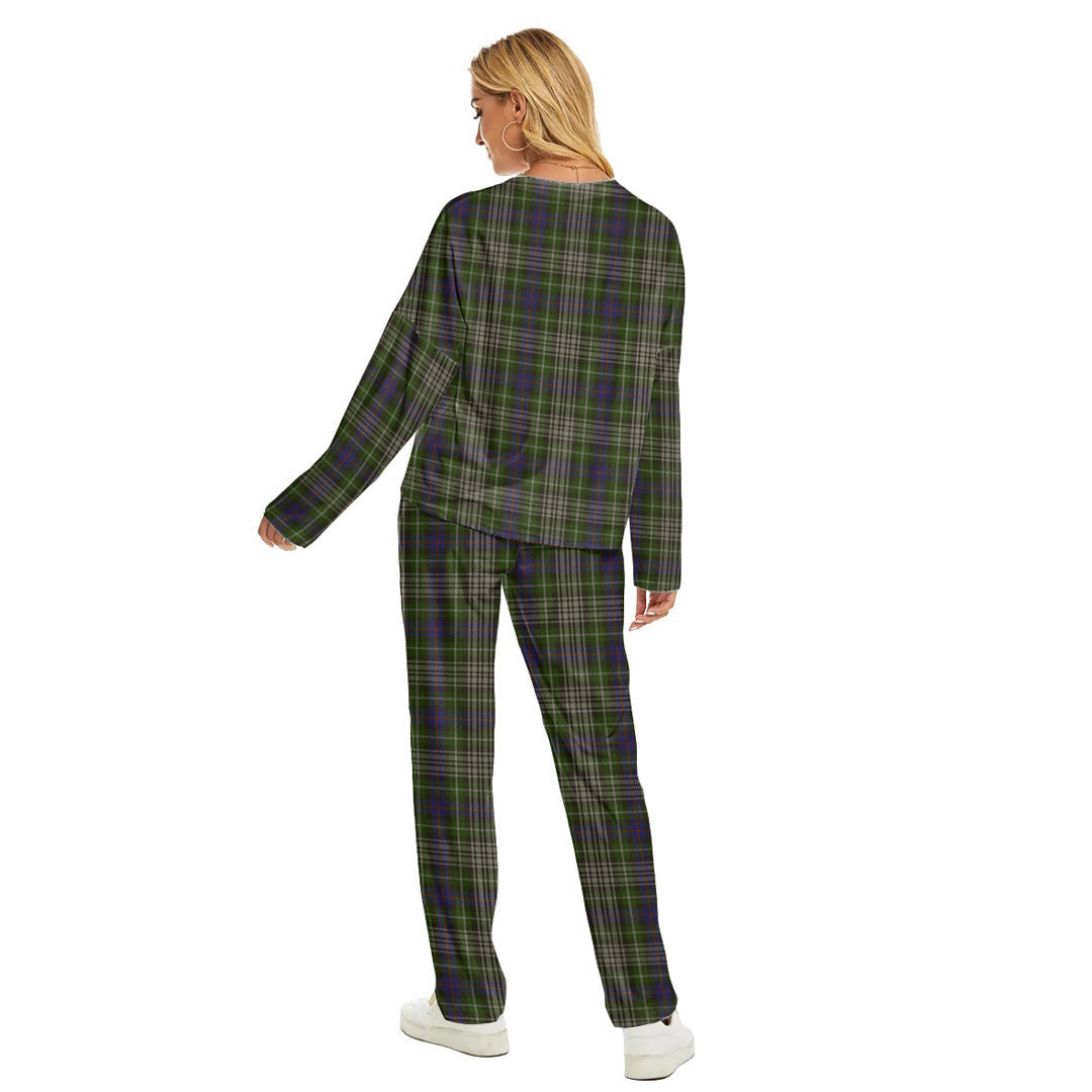 Davidson Tulloch Dress Tartan Plaid Women's Pajama Suit