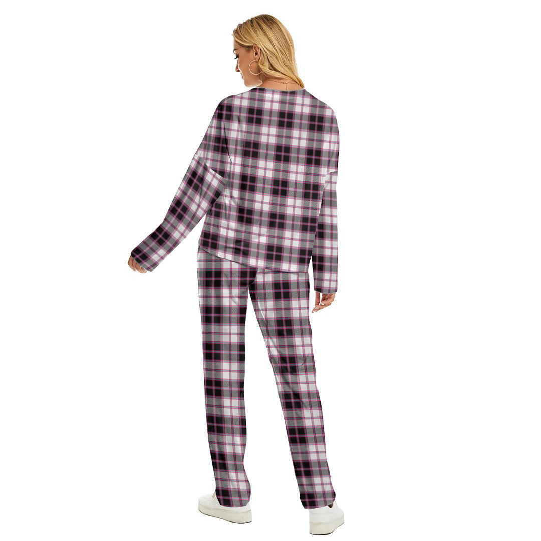 MacPherson Hunting Modern Tartan Plaid Women's Pajama Suit