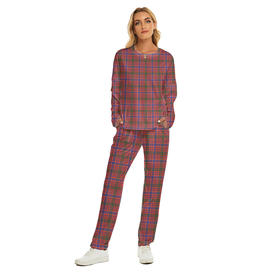 MacRae Ancient Tartan Plaid Women's Pajama Suit