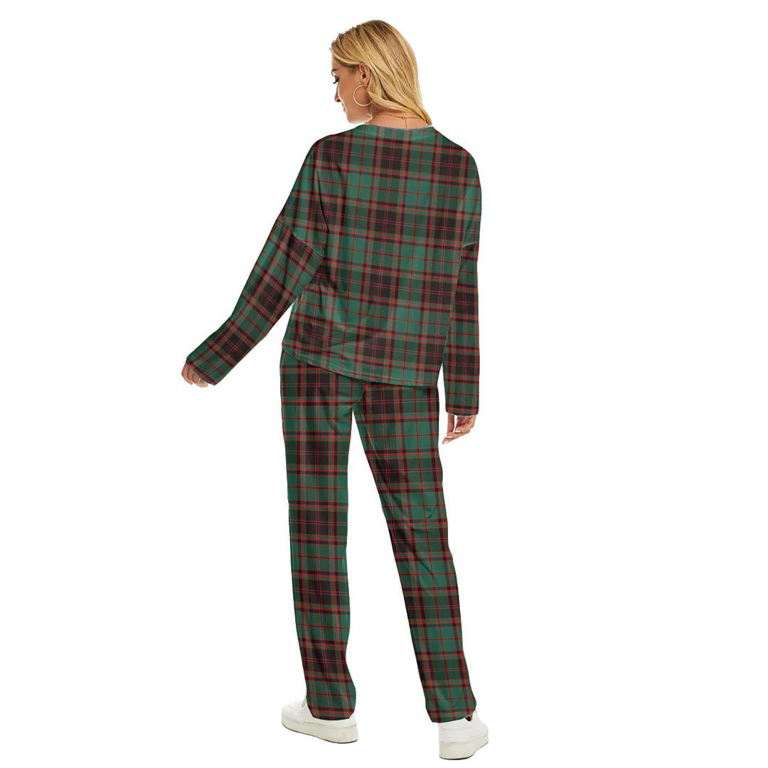 Buchan Ancient Tartan Plaid Women's Pajama Suit