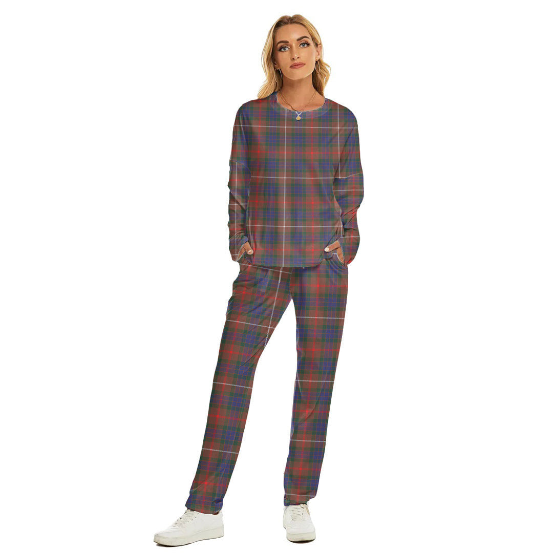 Fraser Hunting Modern Tartan Plaid Women's Pajama Suit