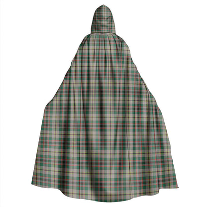 Craig Ancient Tartan Plaid Hooded Cloak