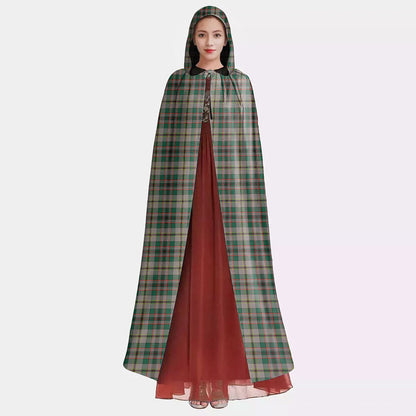 Craig Ancient Tartan Plaid Hooded Cloak