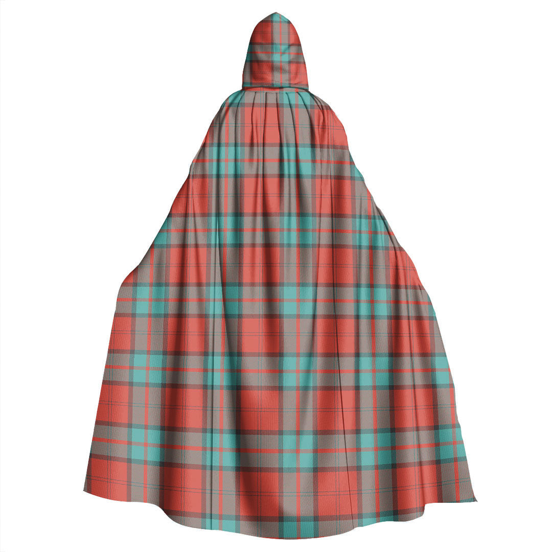 Dunbar Ancient Tartan Plaid Hooded Cloak