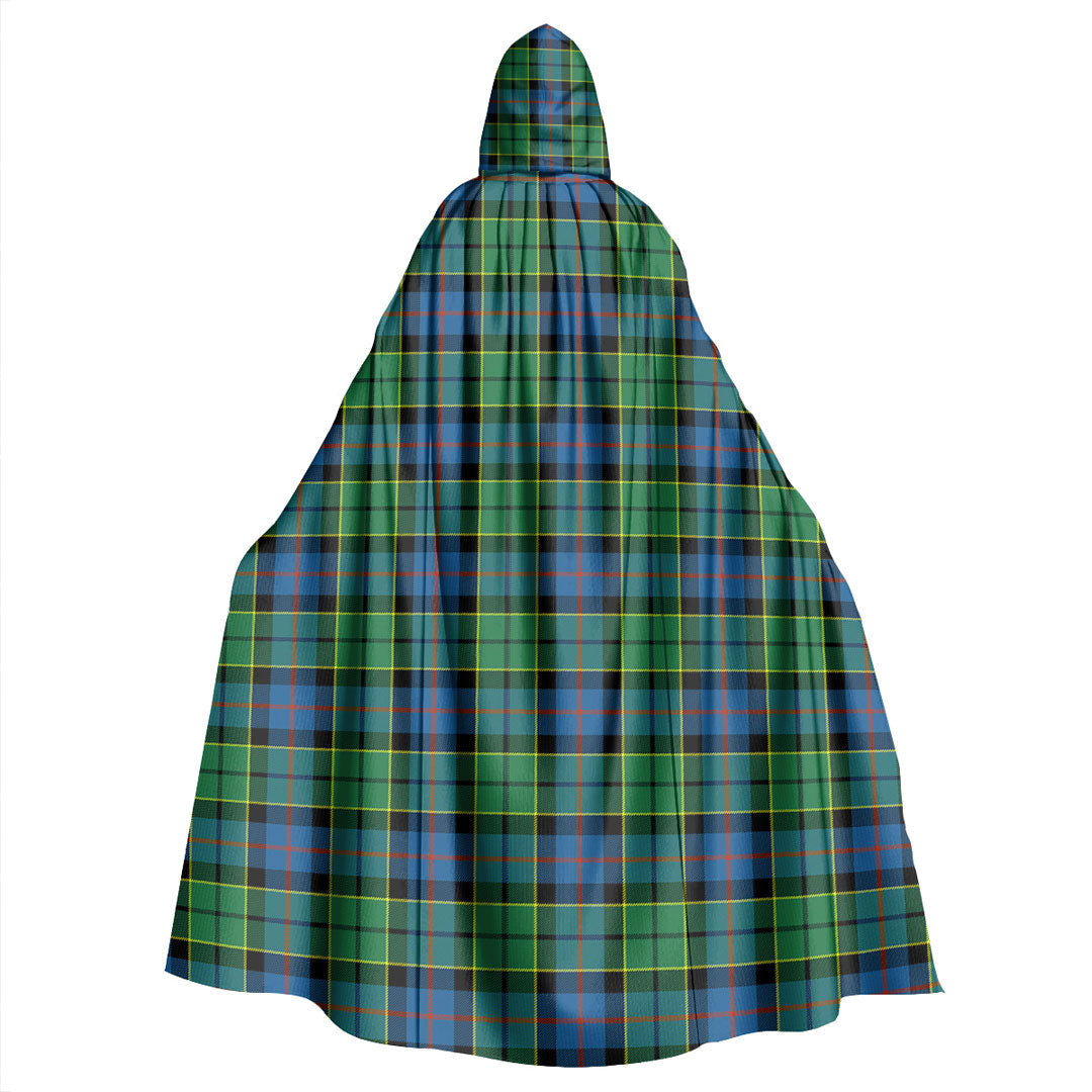 Forsyth Ancient Tartan Plaid Hooded Cloak