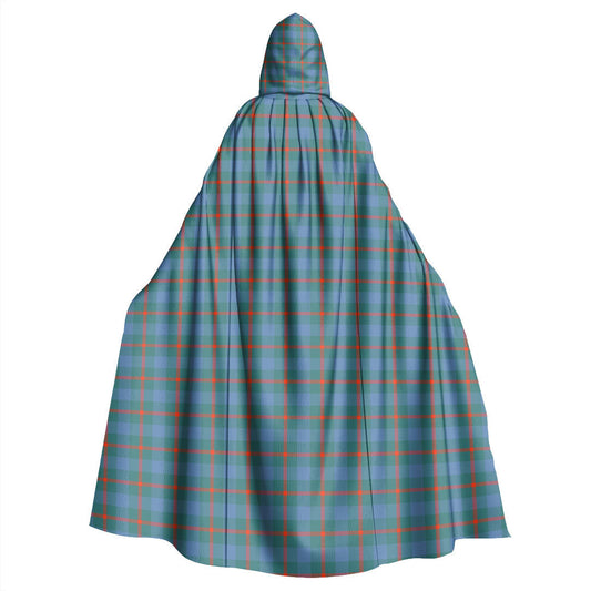 Agnew Ancient Tartan Plaid Hooded Cloak