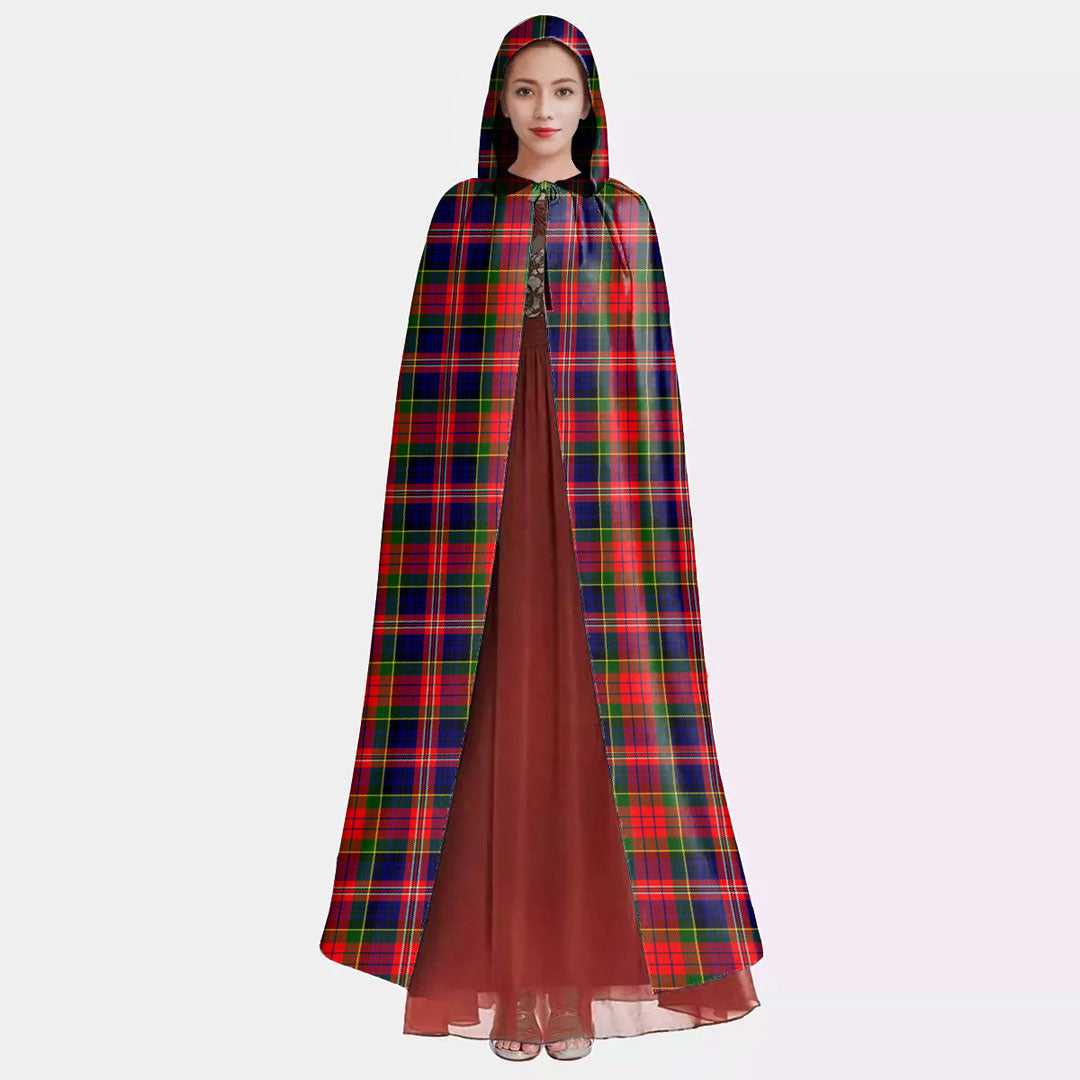 MacPherson Modern Tartan Plaid Hooded Cloak