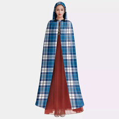 Strathclyde District Tartan Plaid Hooded Cloak