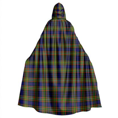 Clelland Modern Tartan Plaid Hooded Cloak