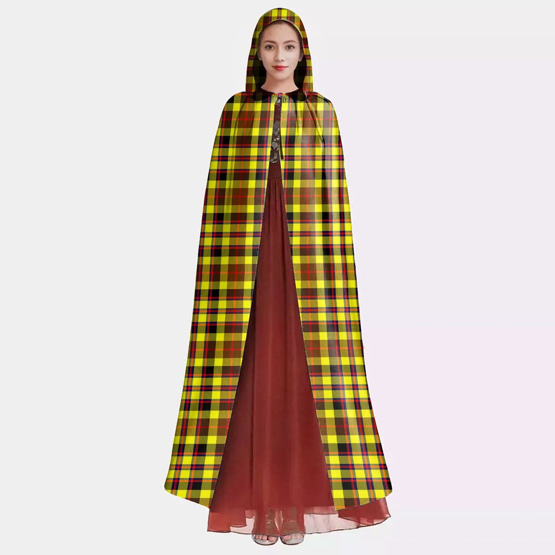 Jardine Tartan Plaid Hooded Cloak