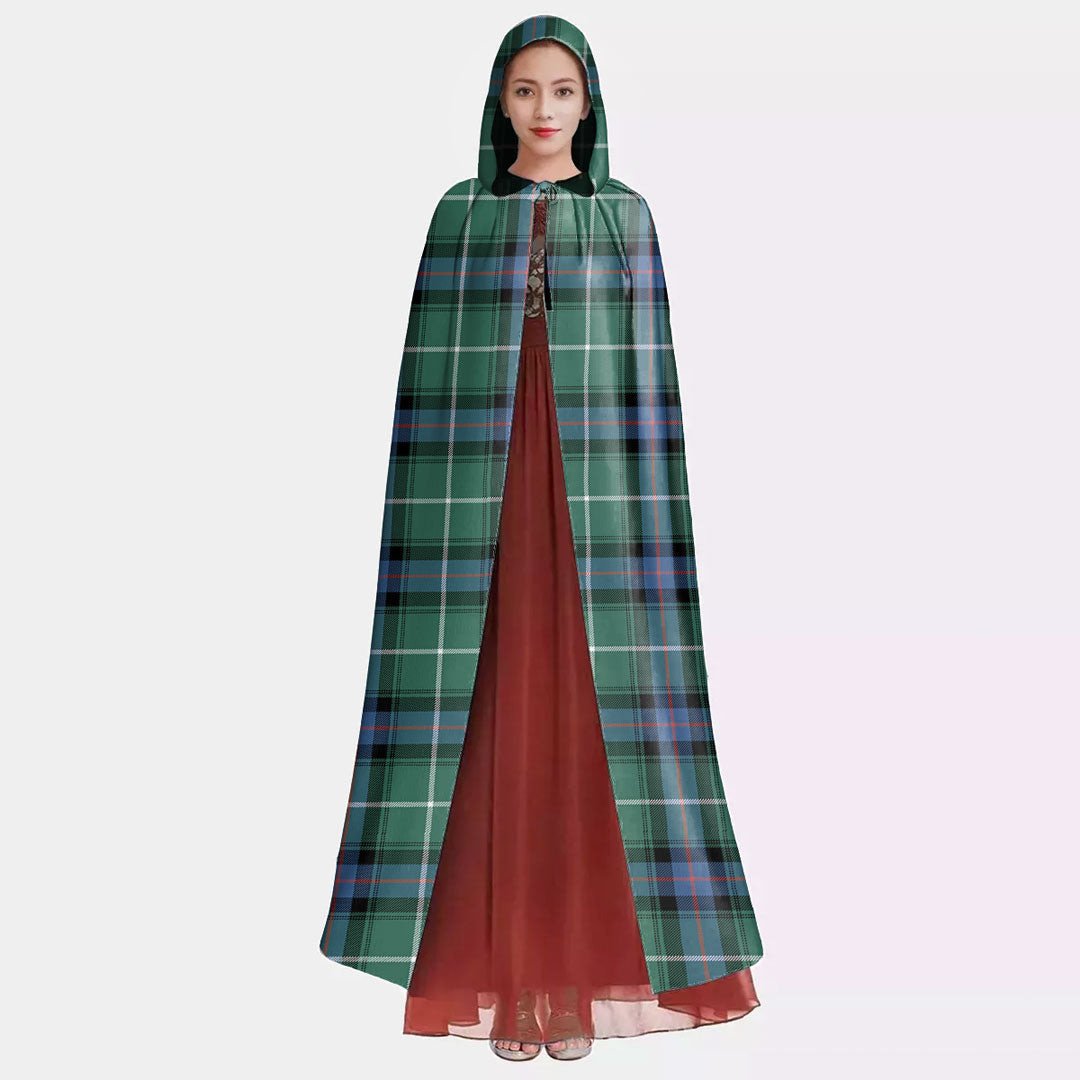 MacDonald of the Isles Hunting Ancient Tartan Plaid Hooded Cloak